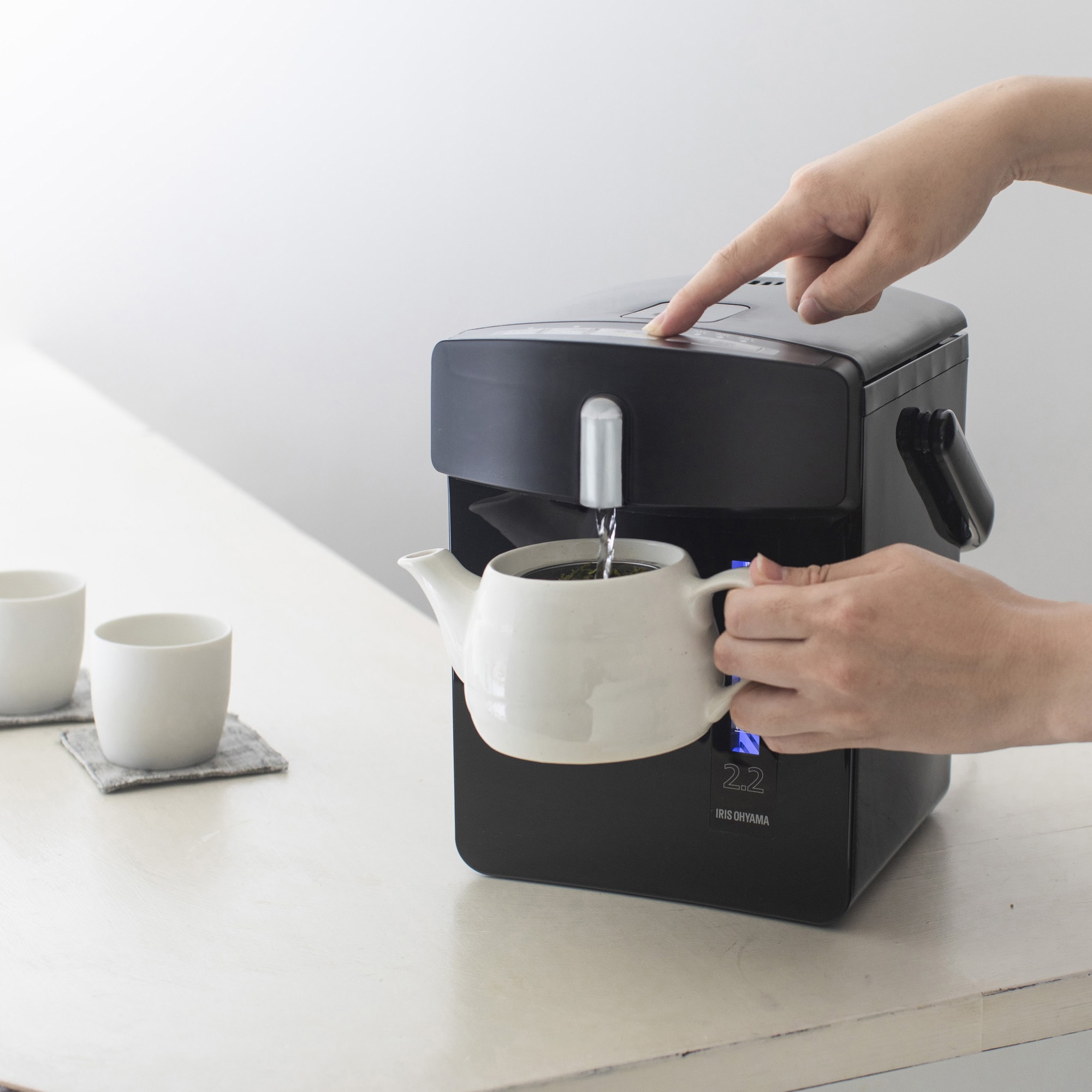 IAHD-022-B ジャーポット マイコン式 1台 アイリスオーヤマ 【通販