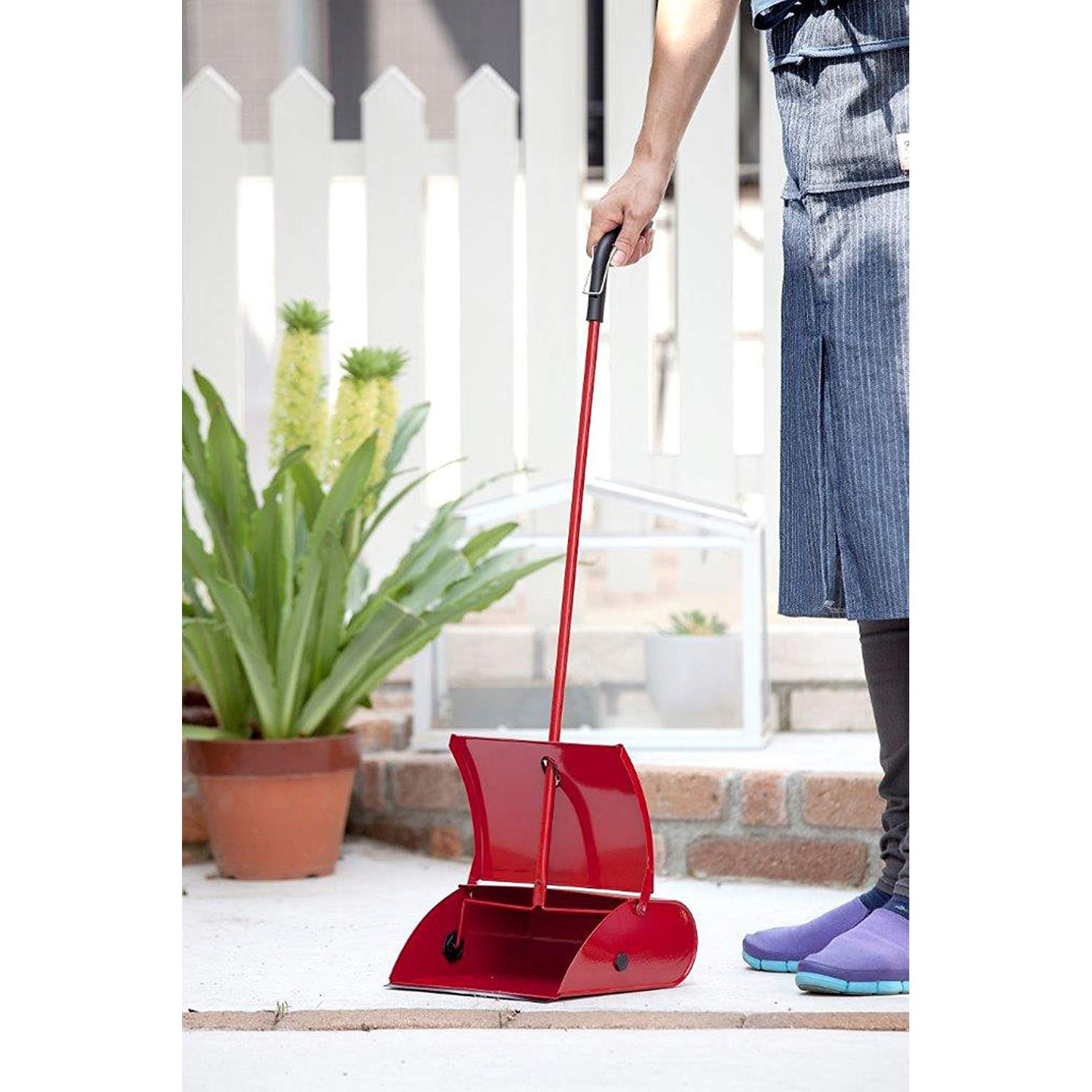 121744 スチール製カラーチリトリ 早川工業 鉄板・ABS・PVC