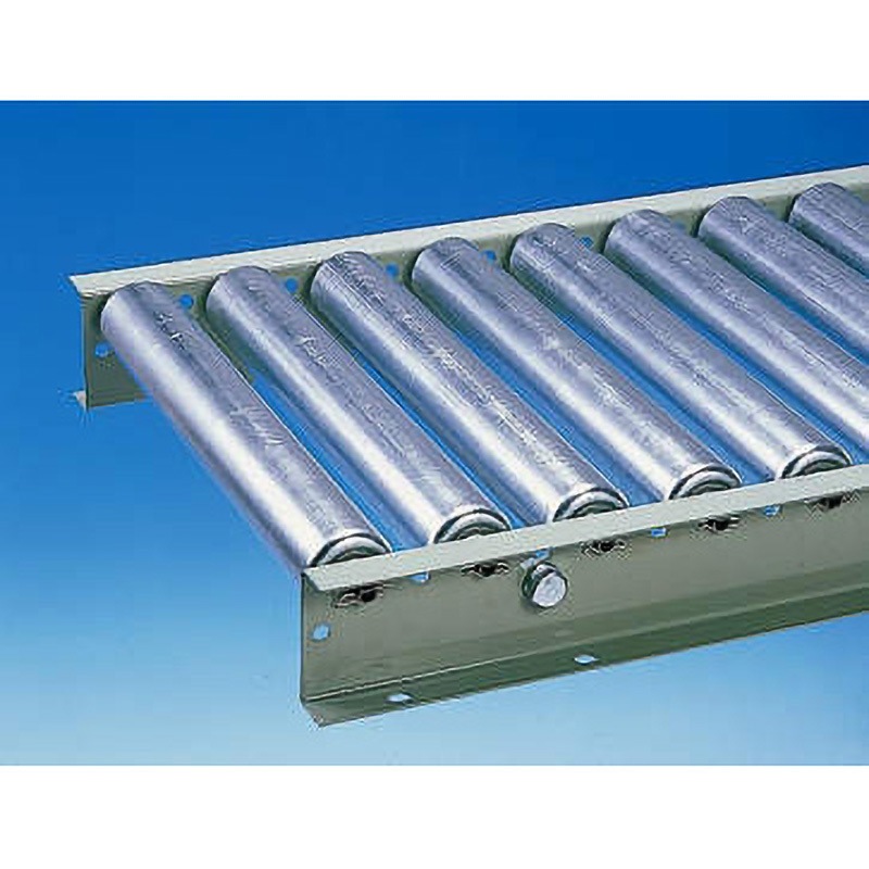 FMC57R-VS-W100-P75-L2000 軽荷重用ローラーコンベア(Φ57 スチール製