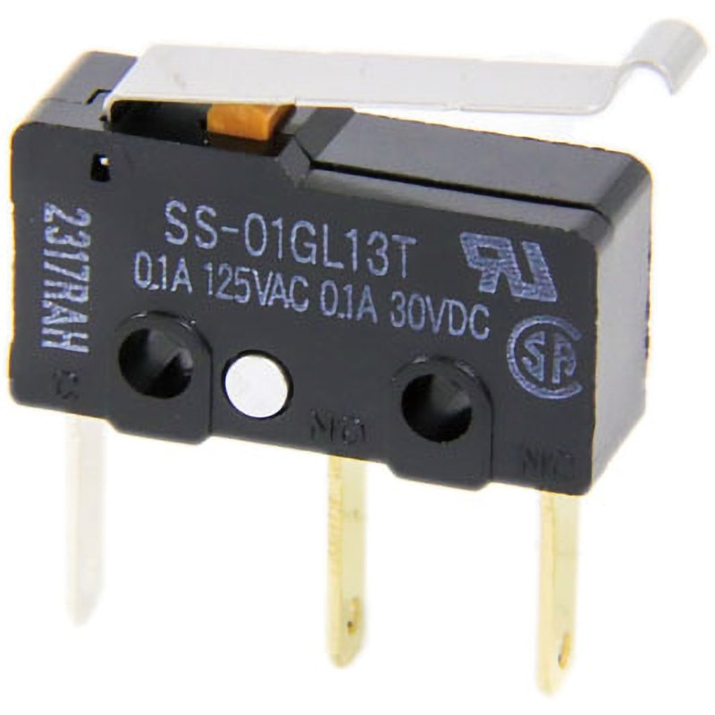 OMRON - SS-01-T OMRON 基本スイッチ SS-01 超小型基本スイッチ 形SS omron(オムロン) ピン押ボタン形
