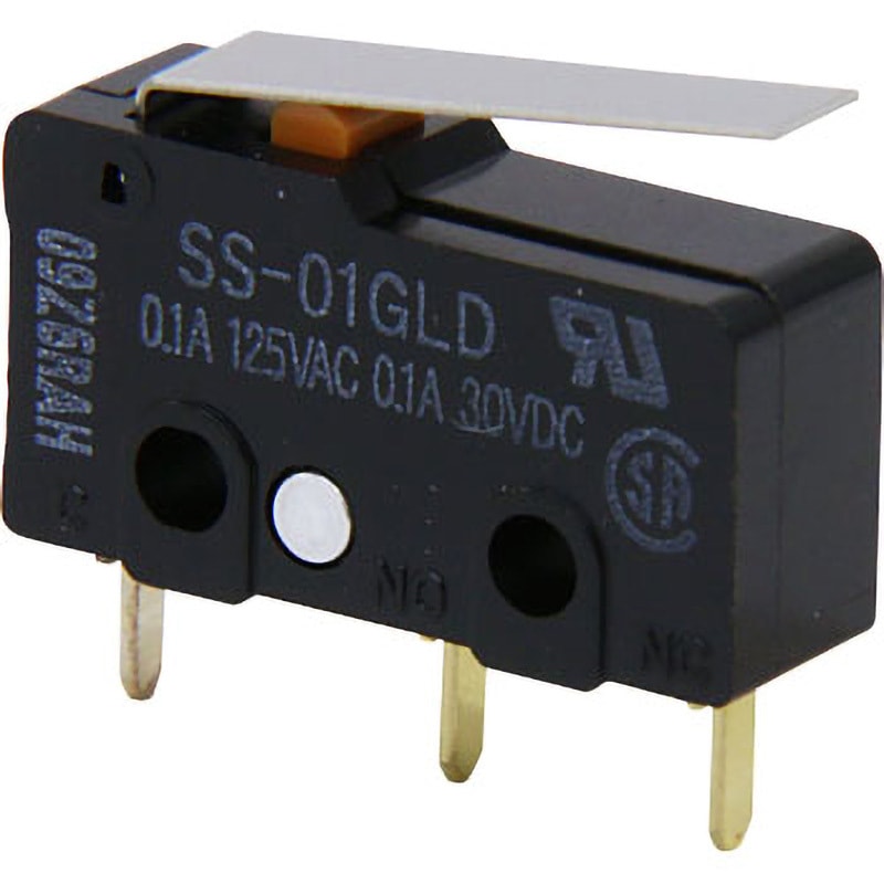 SS-01GLD 超小型基本スイッチ 形SS omron(オムロン) ヒンジ・レバー形