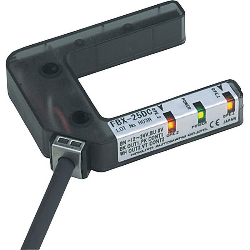 FBX-25DA 投・受光器一体アンプ内蔵形光電センサ FBX-25 北陽電機 Φmm以上の不透明体