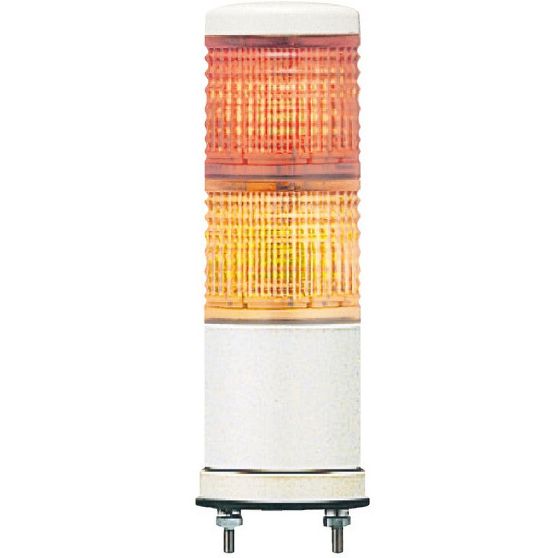LOUG-24W-2 積層式LED表示灯 Φ40 LOUGシリーズ 直付 AC/DC24V アロー(シュナイダーエレクトリック) 点灯 直付けタイプ取付 音色:ブザー無し 2段