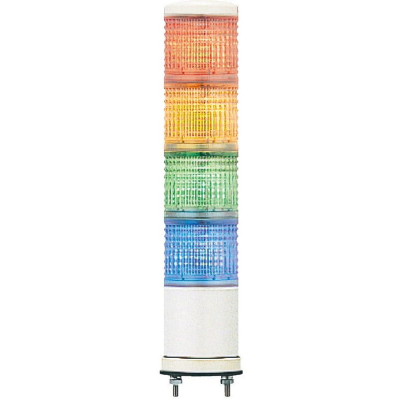 LOUG-24W-4 積層式LED表示灯 Φ40 LOUGシリーズ 直付 AC/DC24V アロー(シュナイダーエレクトリック) 点灯 直付けタイプ取付 音色:ブザー無し 4段