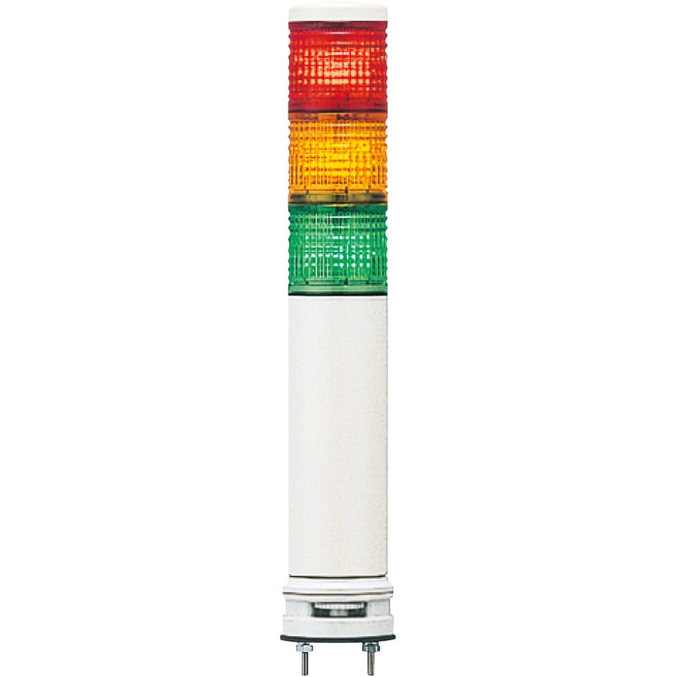 LOUGB-24-3RYG 積層式LED表示灯 LOUGシリーズ(ブザー付き) 1台 アロー