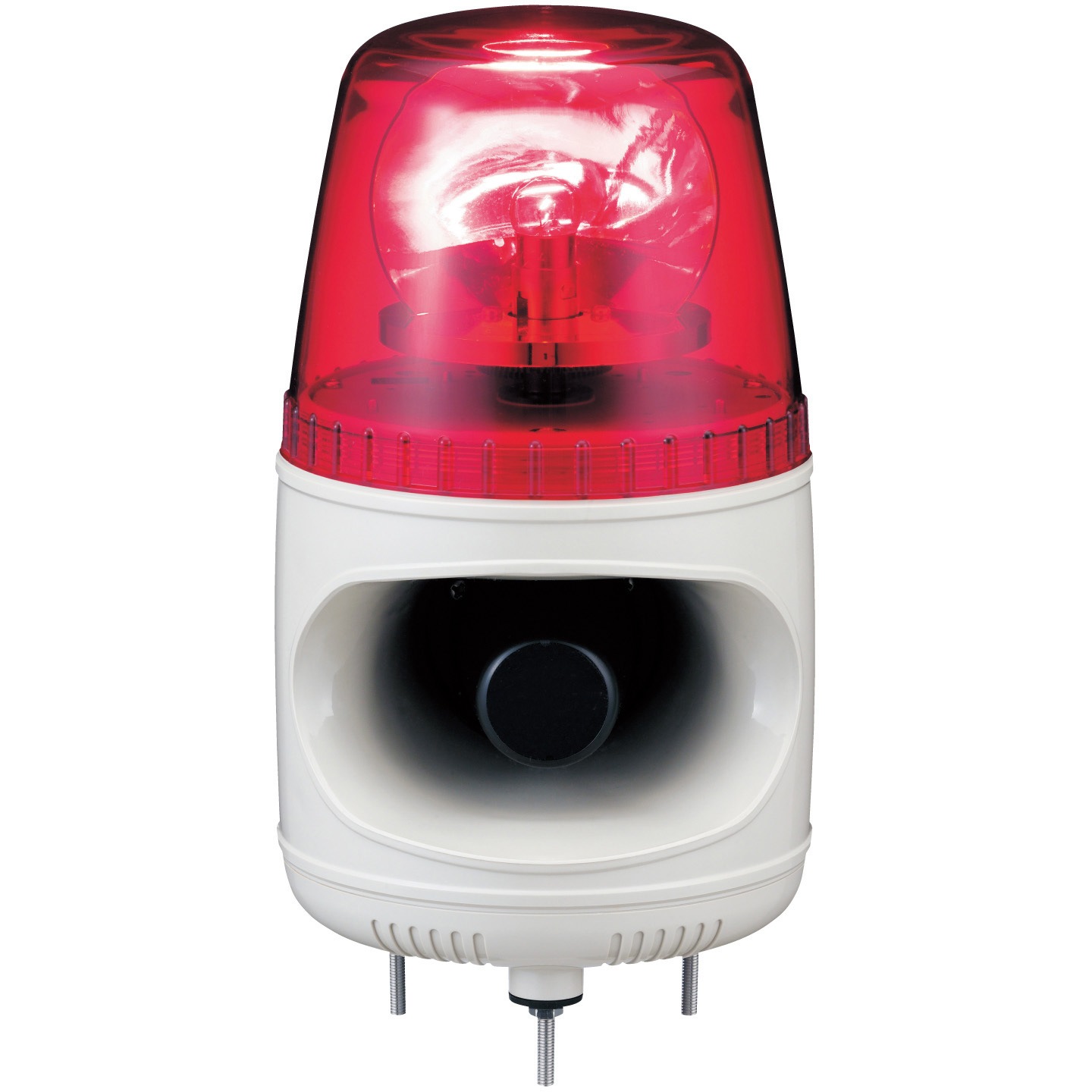 メロディー回転ランプ Amazon.co.jp: 回転灯 【 赤 LED 100V 音なし】取付金具付き 看板 警告