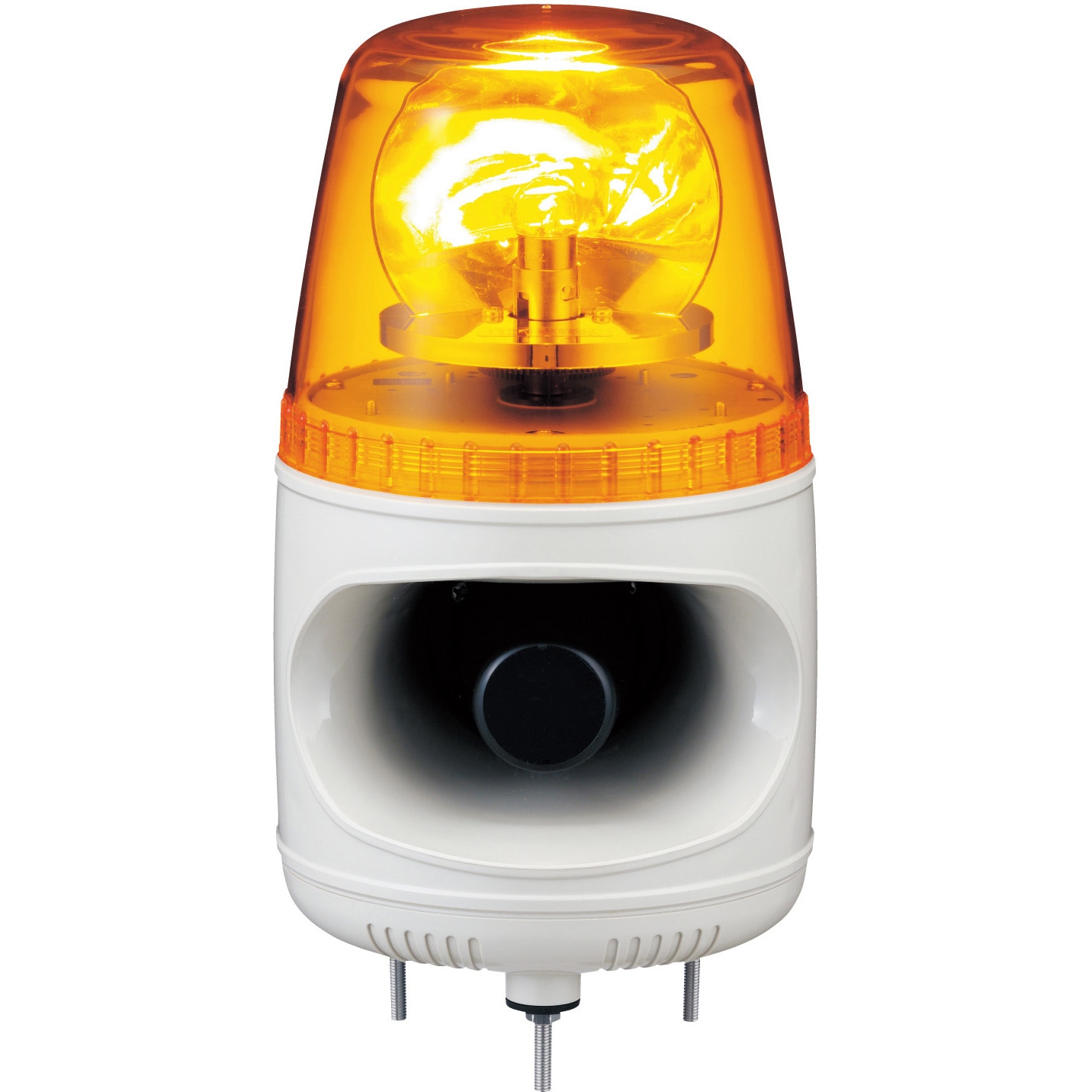 AHMCK-200Y-E メロディ・アラーム電子音内蔵電球回転灯 1個