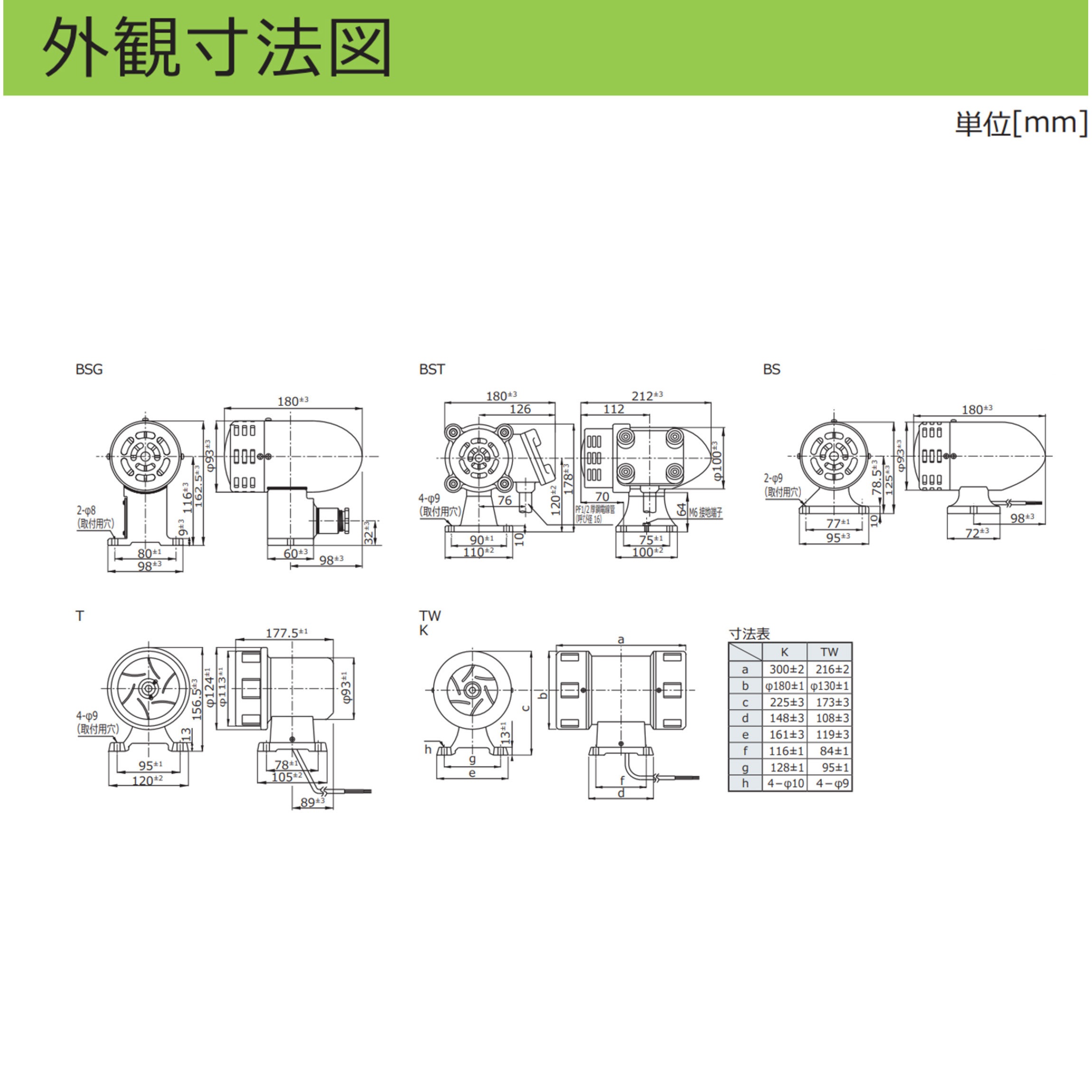 BS-100-75W 片羽根流線型 モーターサイレン 1個 アロー