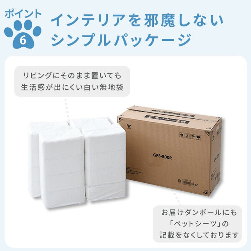 GPS-400W 1回使い捨て 薄型ペットシーツ YAMAZEN(山善) ワイドサイズ 1
