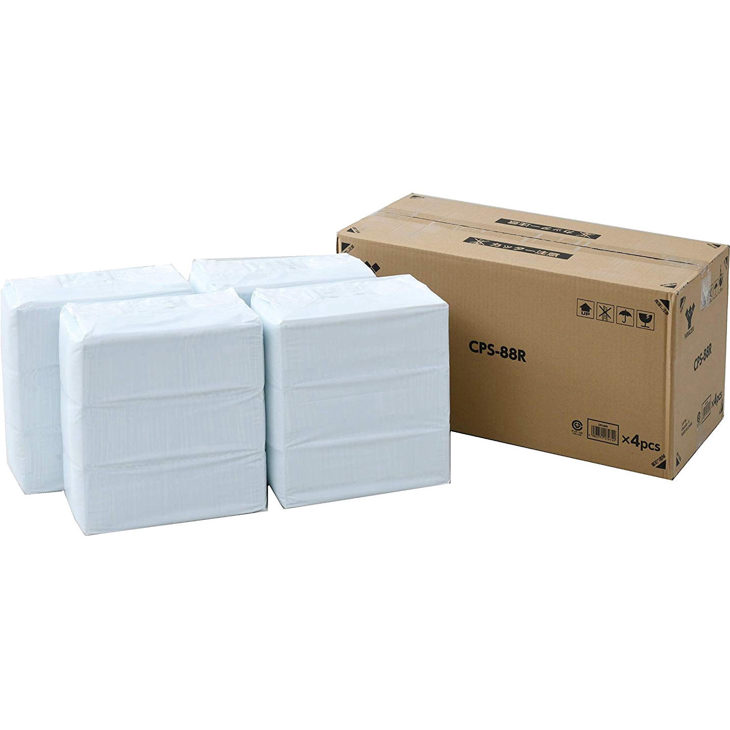 CPS-88R×4 お徳用使い捨て 厚型ペットシーツ 炭入り消臭 YAMAZEN(山善) レギュラーサイズ 1箱(88枚×4袋)