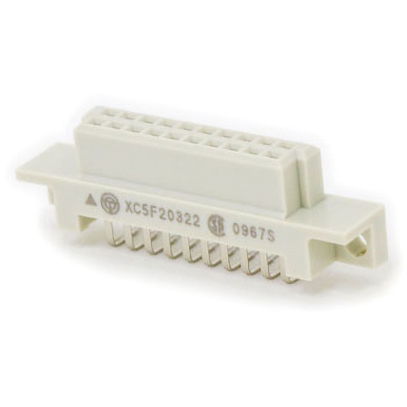 XC5F-2032-2 DINスタイルコネクタ(ツイン・コンタクトタイプ) XC5