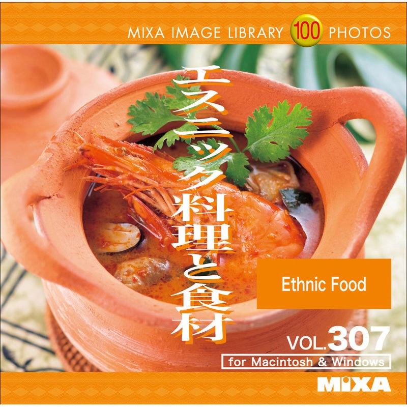 227340 MIXA IMAGE LIBRARY Vol.307 エスニック料理と食材 1個 ソースネクスト 【通販モノタロウ】