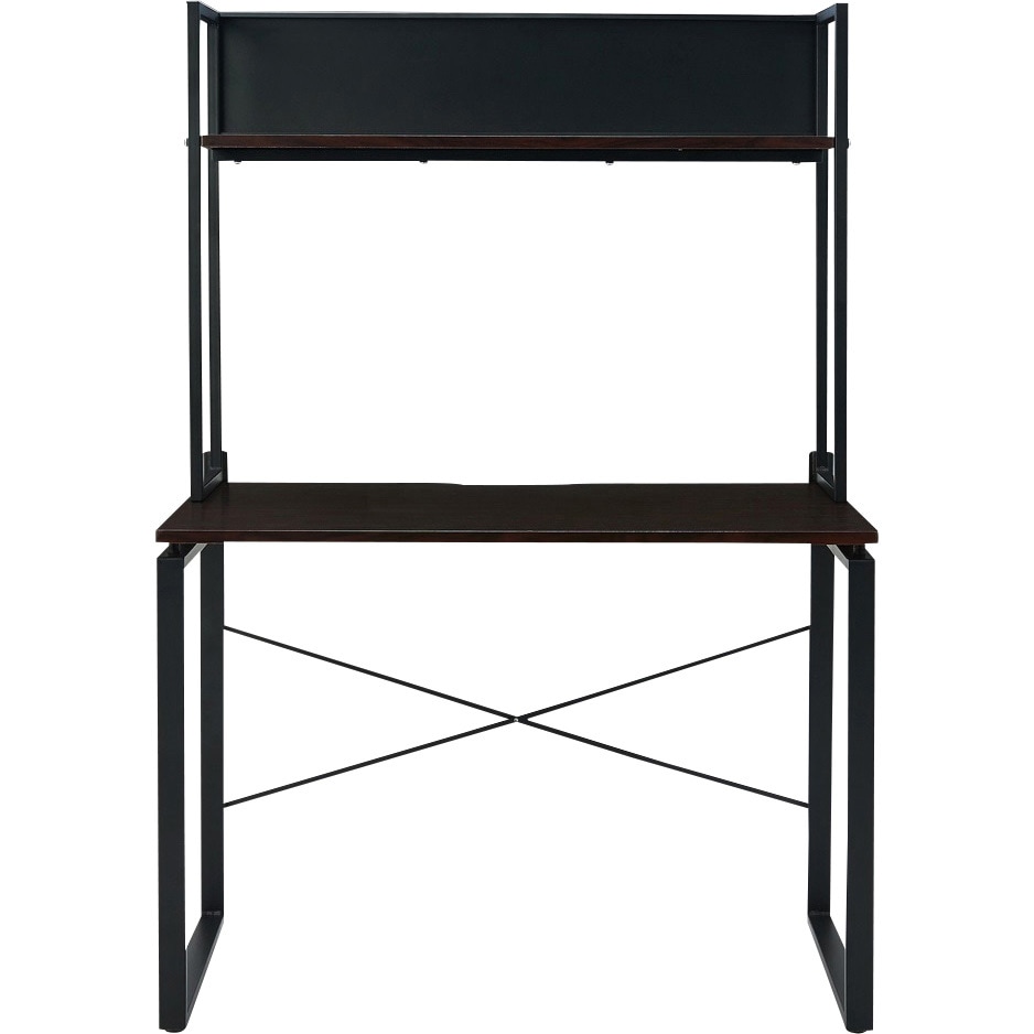 FDB-1060-DM スマートワークデスク ナカバヤシ ダーク木目色 高さ720mm間口1000mm奥行600mm  FDB-1060-DM