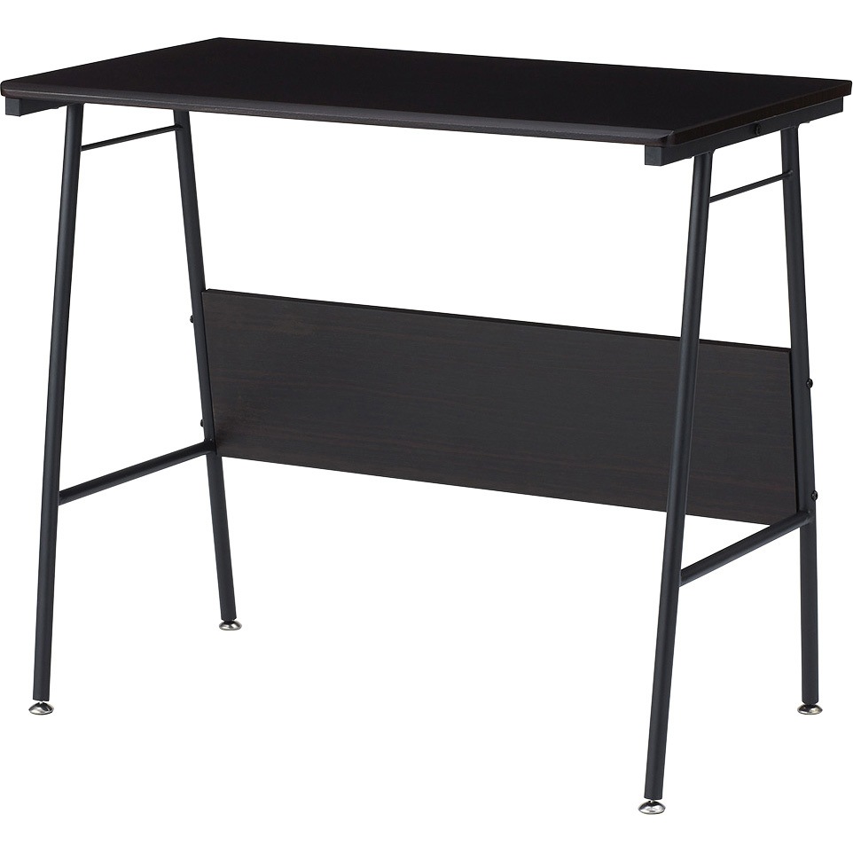 FDA-8045DM シンプルワークデスク ナカバヤシ ダーク木目色 高さ700mm間口800mm奥行450mm  FDA-8045DM