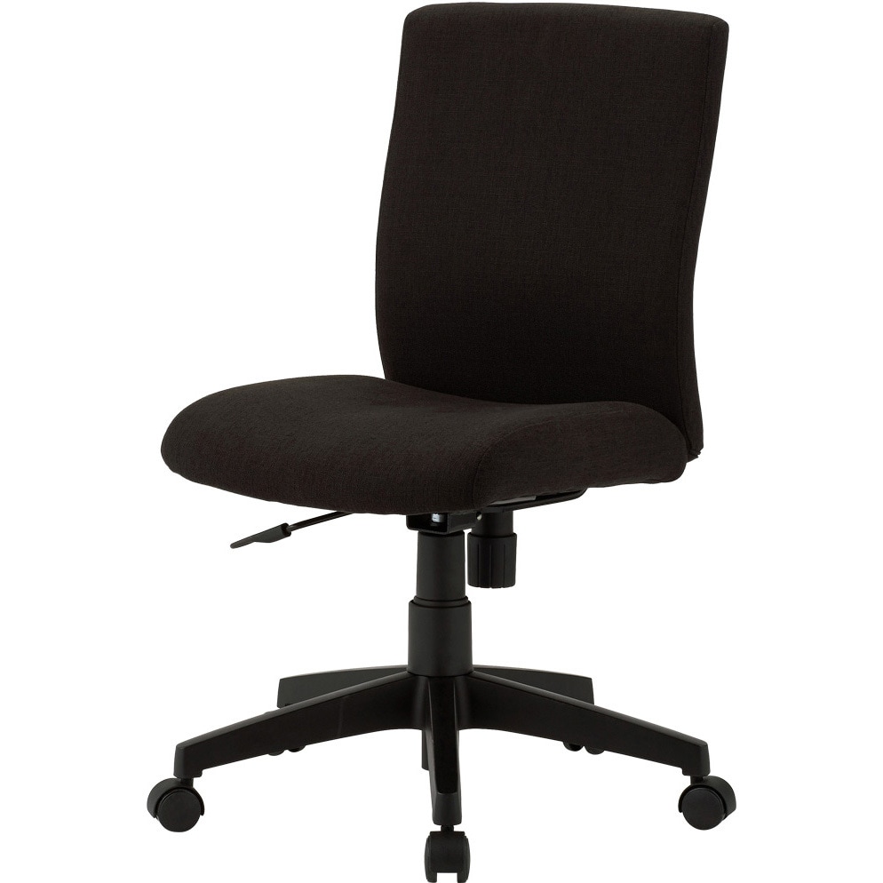 RZC-501BK ファブリックチェア ナカバヤシ ブラック色   RZC-501BK