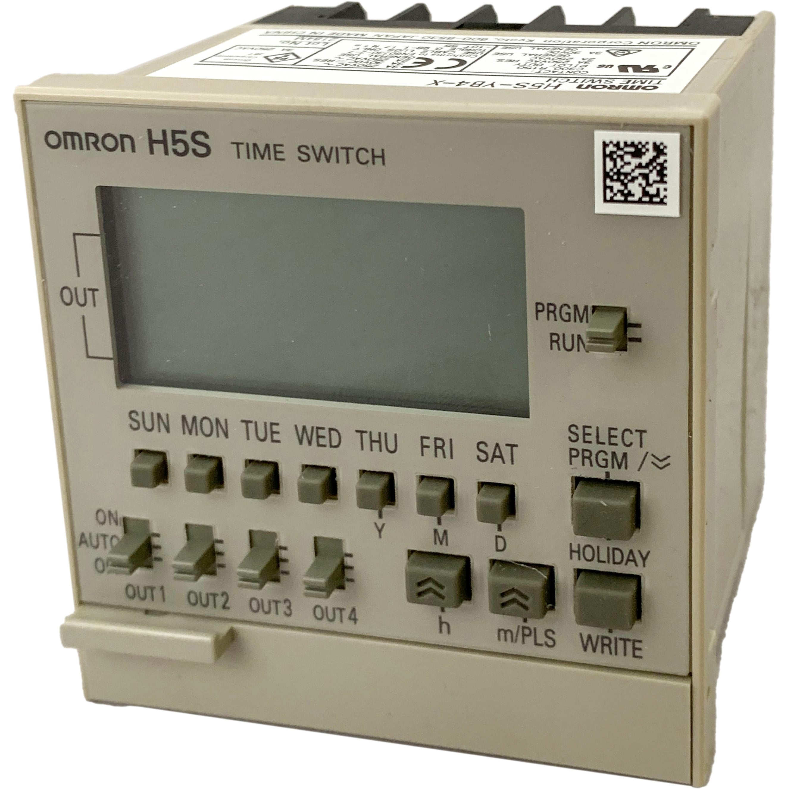 H5S-YB4-X デジタル・タイムスイッチ H5S 1個 omron(オムロン