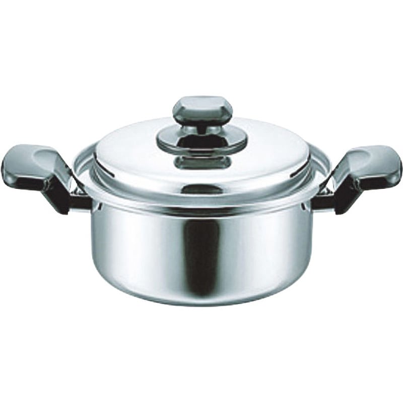 HC-20W ヘルシークック 両手鍋 エポラス 容量3.2L サイズ20cm 5,438円