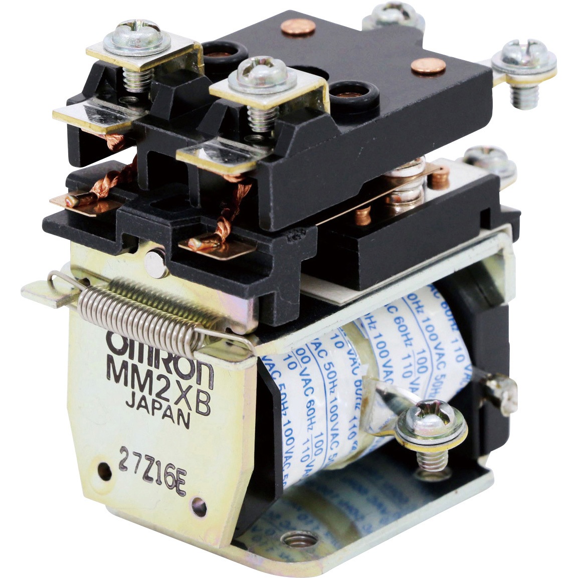 MM2XB-AC100/110 パワーリレー MM2 omron(オムロン) 2c AC100/110V 1個 