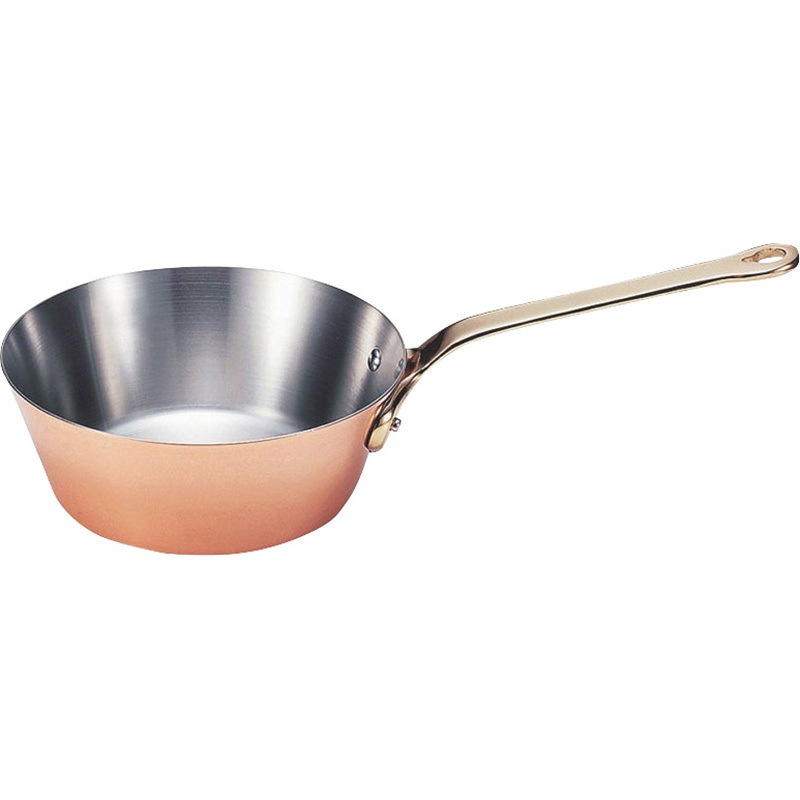 【ほぼ新品】新光金属 エンペラー S-2216 テーパー鍋 21cm S-2216 エンペラー テーパー鍋 新光金属 容量1.9L サイズ21cm S