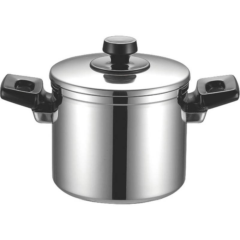 18cm 超厚底コルチナソースポット 仔犬印(本間製作所) 容量3.7L サイズ18cm 6,466円