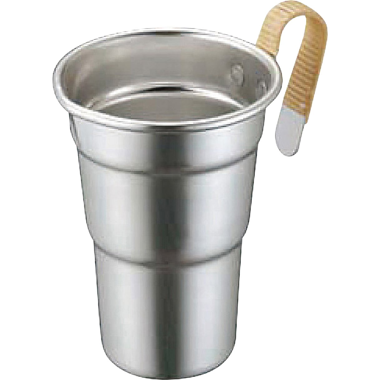 1号 アルミ酒タンポ(籐巻) 協栄金属工業 酒燗器 容量180mL サイズ25cm