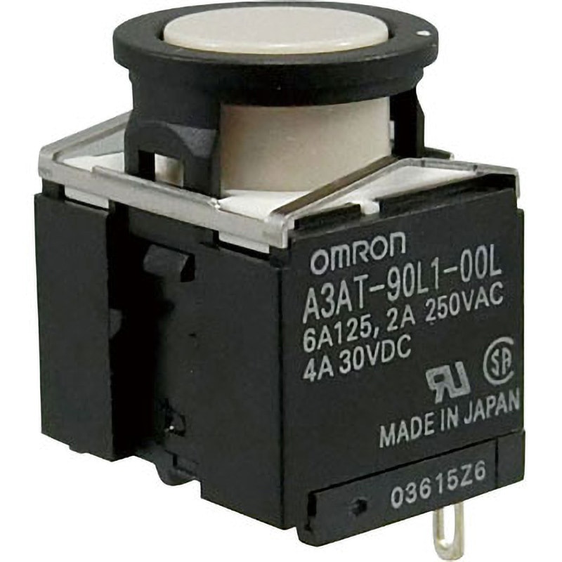 A3AT-90L1-00L 小形押ボタンスイッチ(丸形)(小形角胴) A3A omron A3AT-90L1-00L 小形押ボタンスイッチ(丸形)(小形角胴) A3A omron
