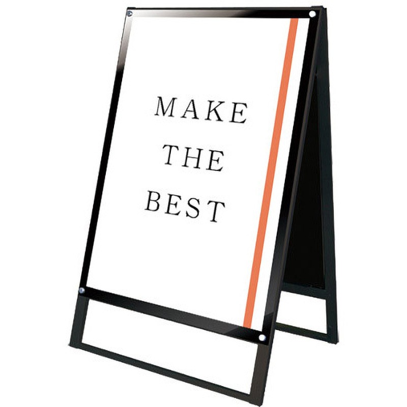 BPSSKMN-B1RB ブラックポスター用スタンド看板マグネジ 常磐精工 規格B1 両面タイプ   BPSSKMN-B1RB 40,937円