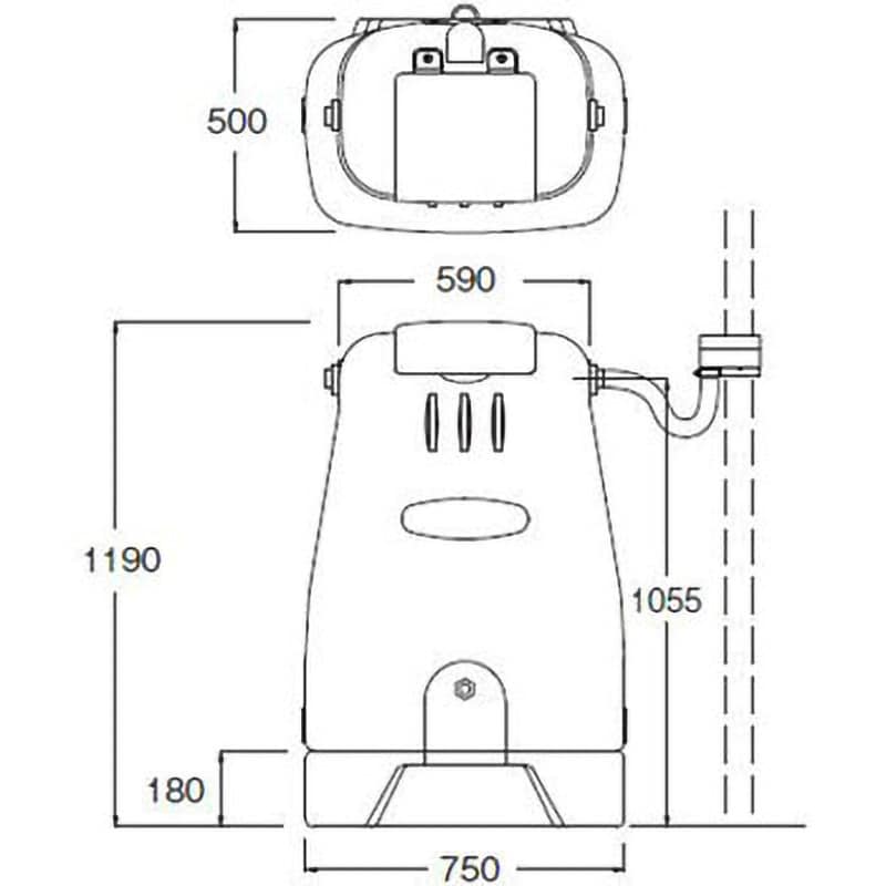 EC2010AS-G-60-250L 雨水タンク 専用架台付 SANEI 容量250L EC2010AS-G-60-250L 雨水タンク 専用架台付 SANEI 容量250L