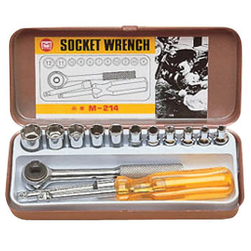M-214 ソケットレンチセット 1セット マーベル 【通販モノタロウ】