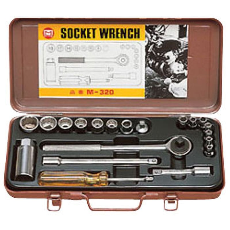 M-320 ソケットレンチセット 1セット マーベル 【通販モノタロウ】