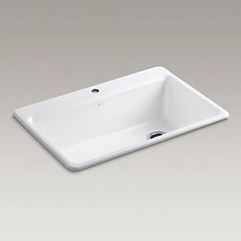 K-5871-1A2-0 Riverby(リバビー) トップマウント 1H キッチンシンク 1台 KOHLER(コーラー) 【通販モノタロウ】