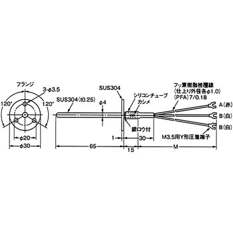 E52-P6FY 2M 温度センサ(ローコストタイプ) E52 1個 オムロン(omron) 【通販サイトMonotaRO】
