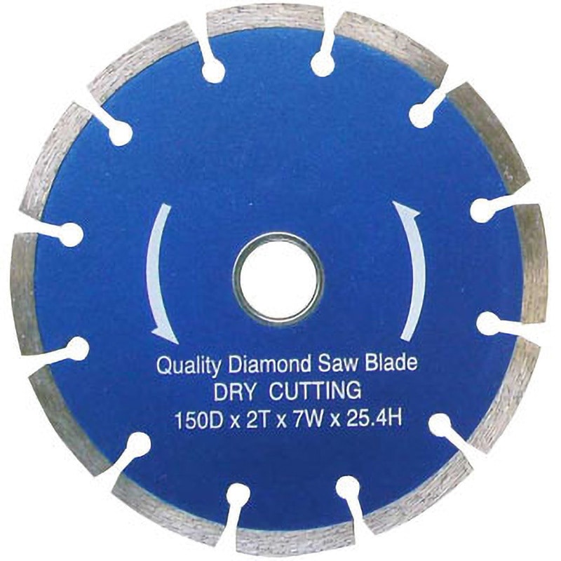 ダイヤモンドカッター ダイヤモンドカッター セグメント Three Hand 【通販モノタロウ】