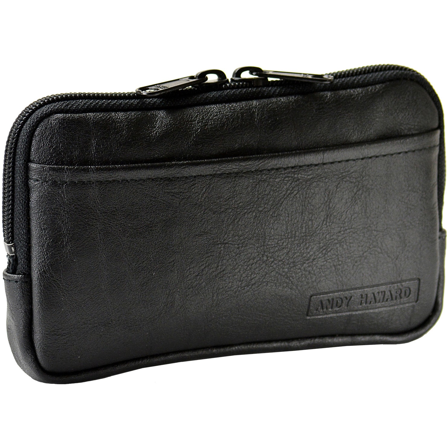 25865-01 ANDY HAWARD スマホ対応ベルトポーチ 平野鞄 黒色 25865-01
