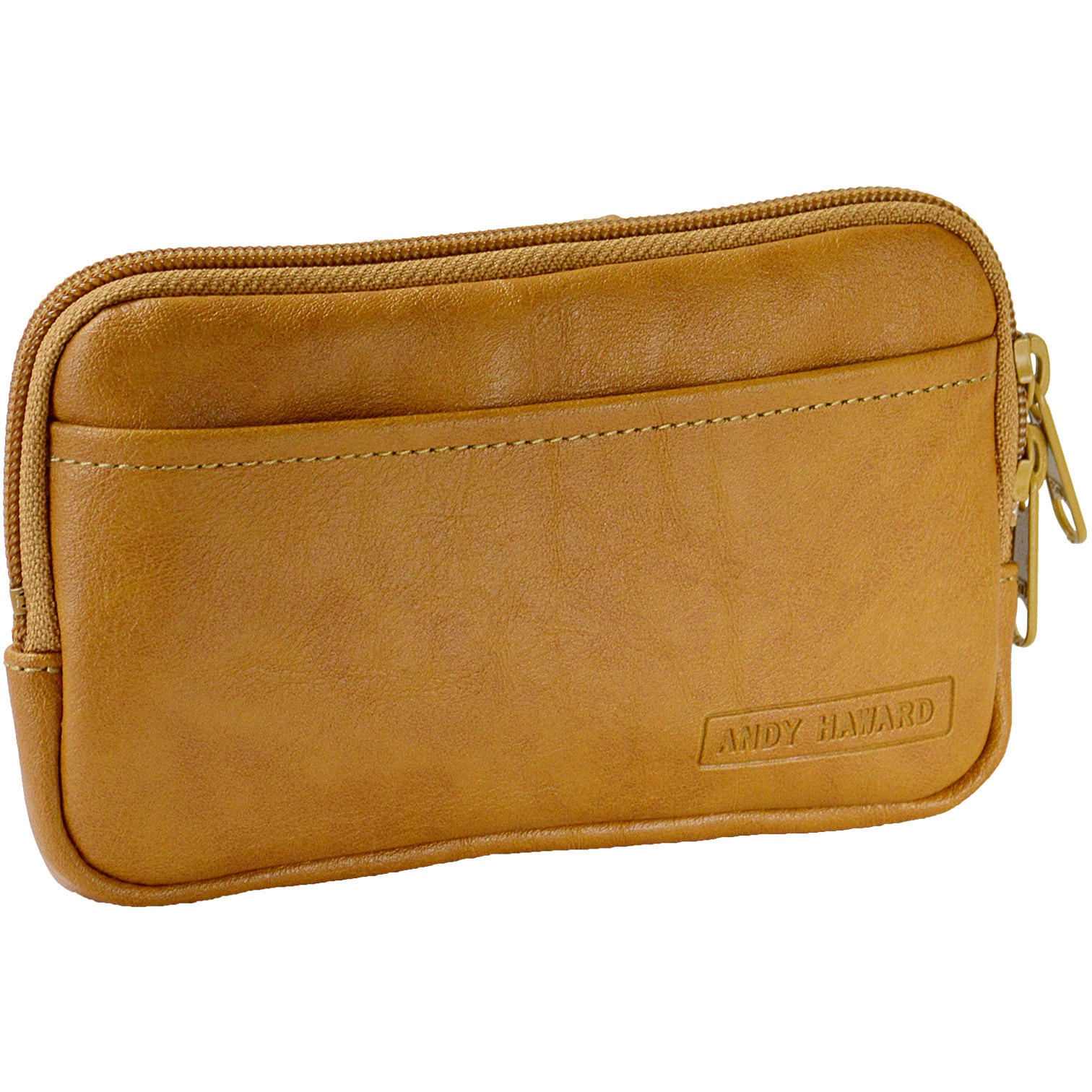 25865-10 ANDY HAWARD スマホ対応ベルトポーチ 平野鞄 キャメル色