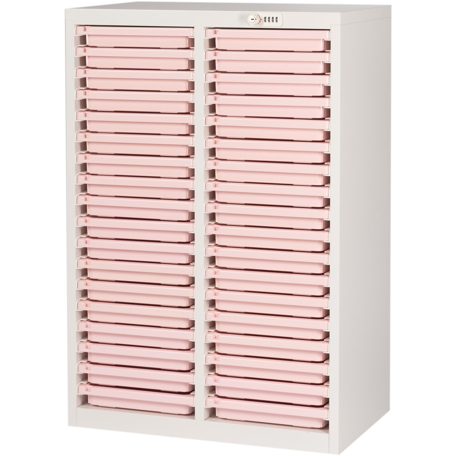 MLGC-236C-P メディロック MLG配薬キャビネット浅型2列 シリンダー錠 宮成製作所 本体幅716mm奥行450mm高さ1050mm  MLGC-236C-P