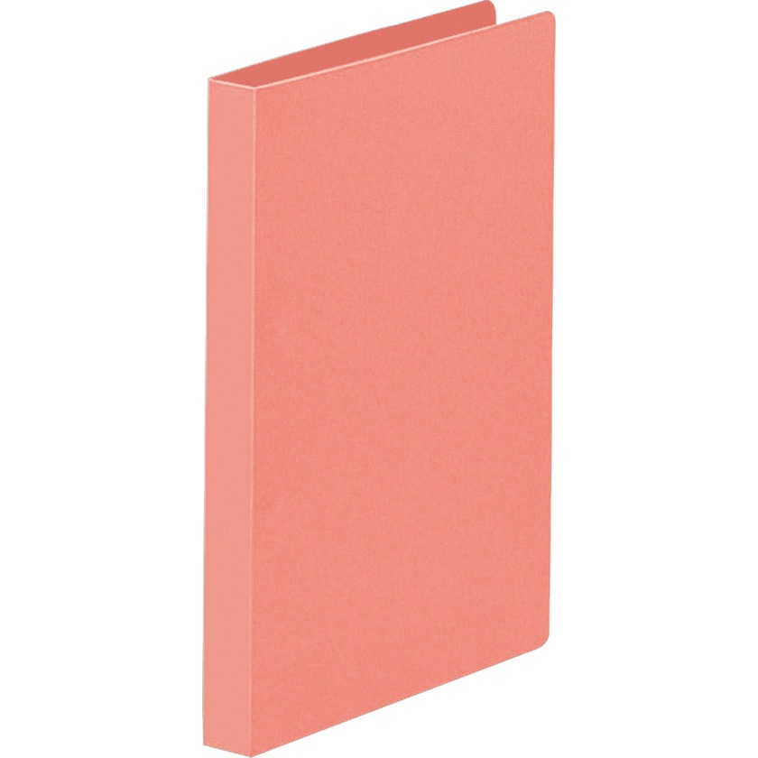 F-867 桃 【名入れ】リングファイル F-867 (名入れ3ヶ所) リヒトラブ タテ型 サイズA4 1箱(100冊)