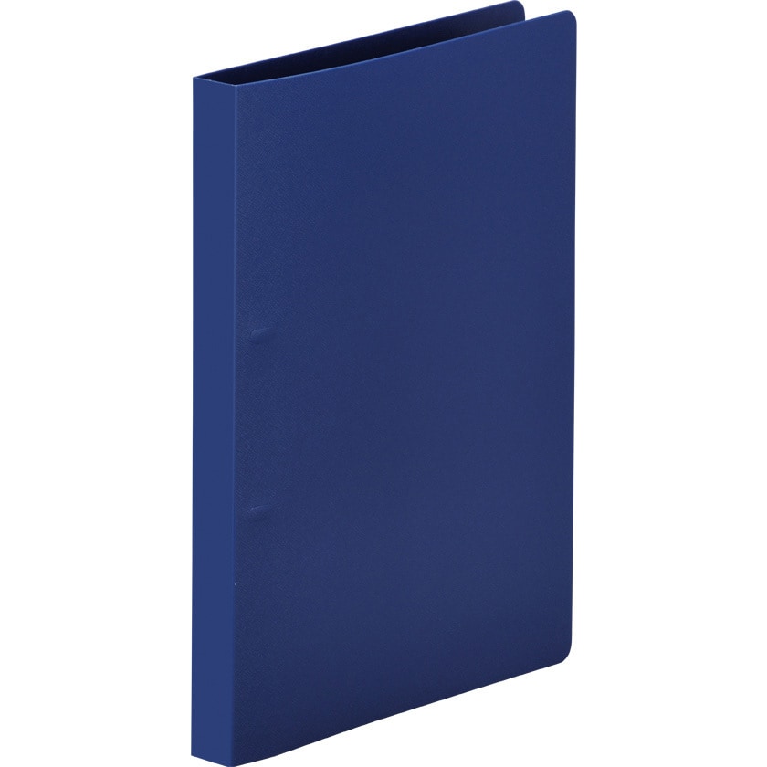 F-867 紺 【名入れ】リングファイル F-867 (名入れ2ヶ所) リヒトラブ タテ型 サイズA4 1箱(300冊)