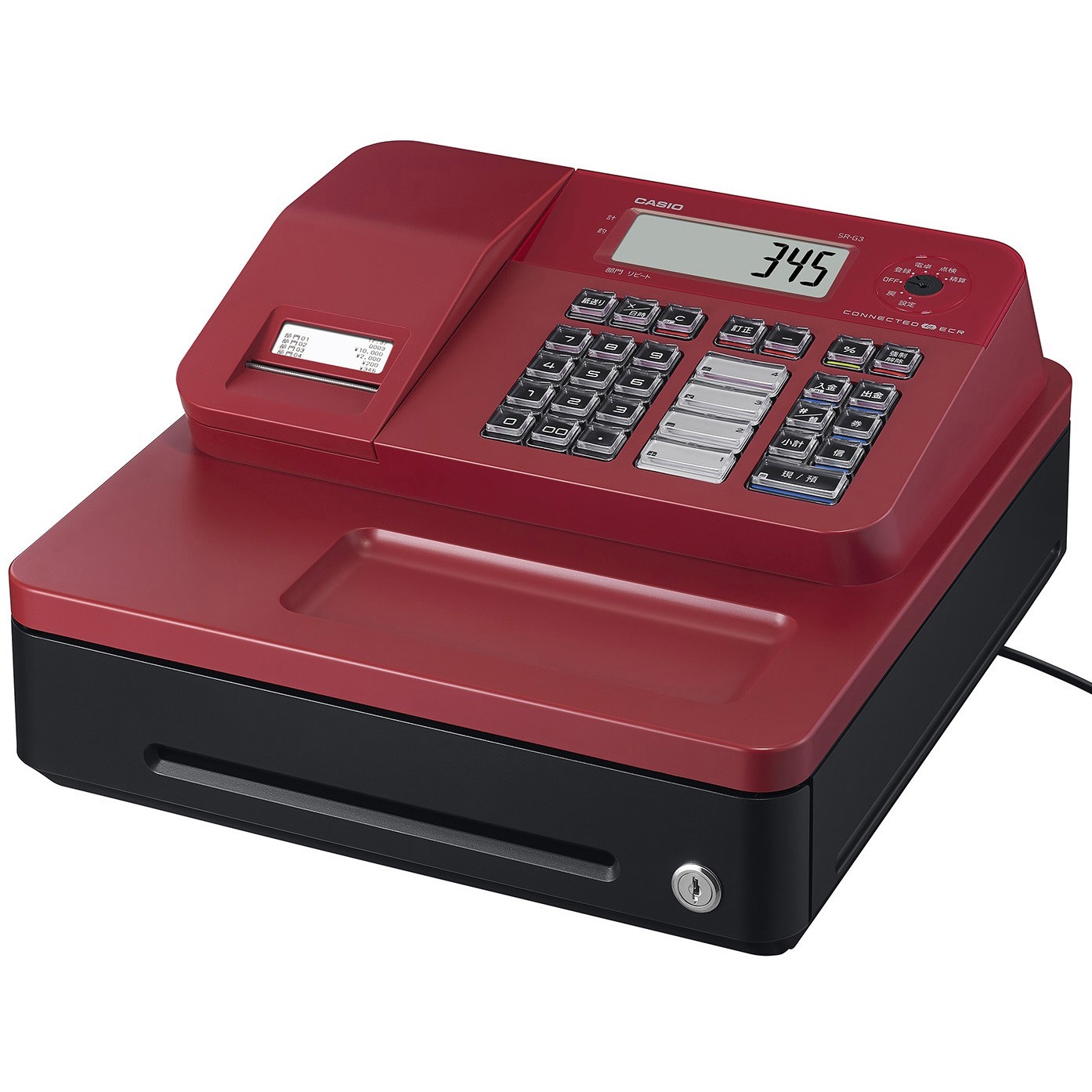 SR-G3-RD 電子レジスター バリューモデル SR-G3 1台 カシオ計算機 