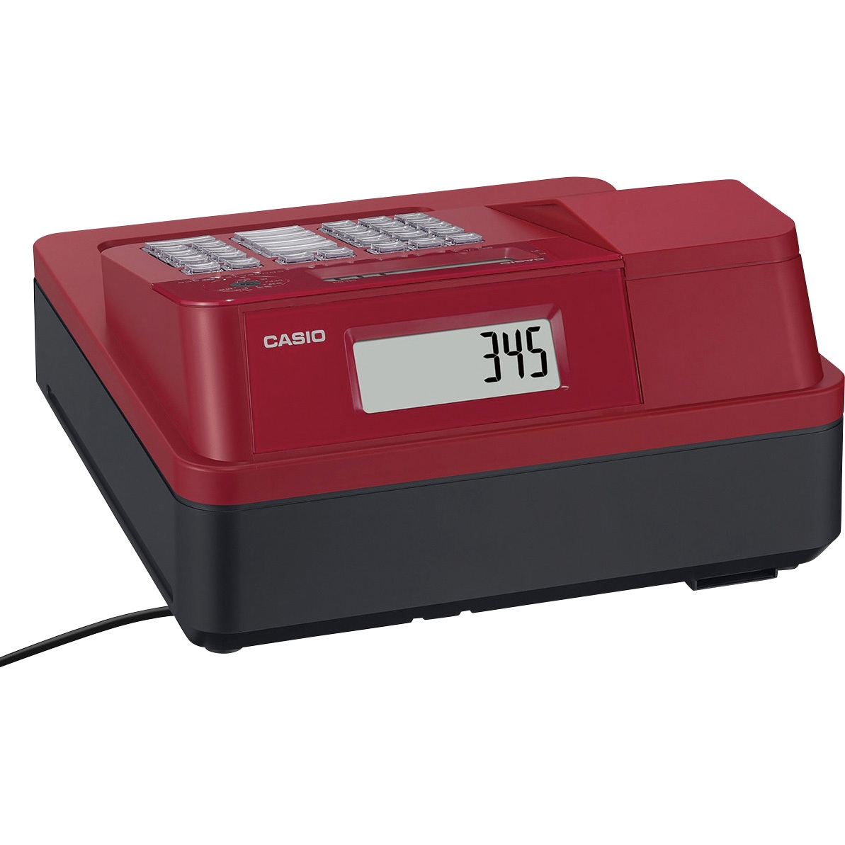 カシオ 電子レジスター SR-G3 ロールペーパー付き SR-G3-RD 電子