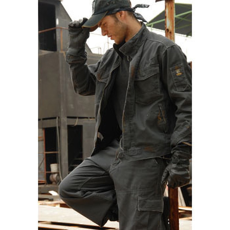 ✨カノニコ✨ ダックス パンツスーツ グレー ストライプ 40 Lサイズ trim_ofcrs_item367f90285fc811e
