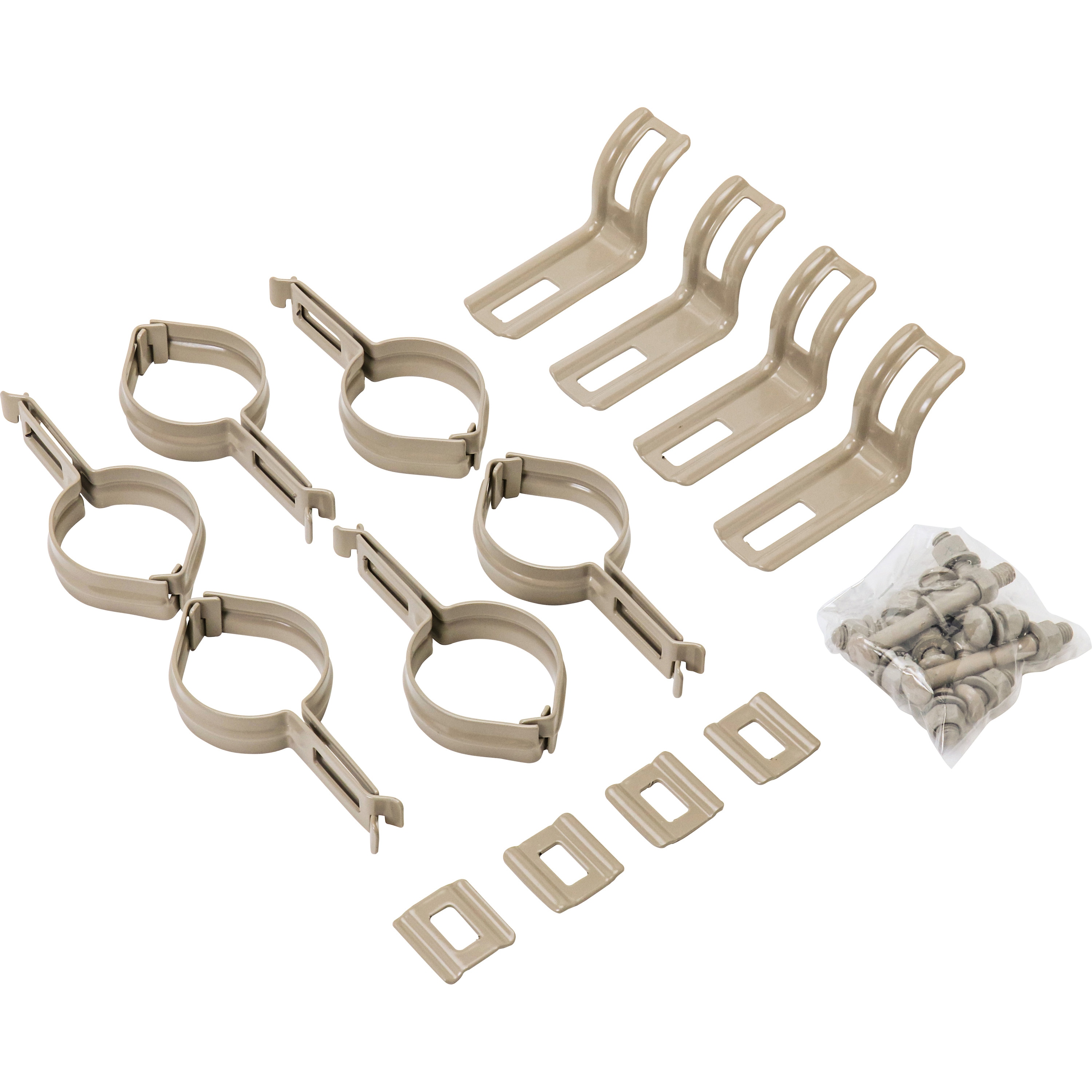 1800 支柱コーナー金具 M0用 積水樹脂 ステンベージュ色 - 【通販