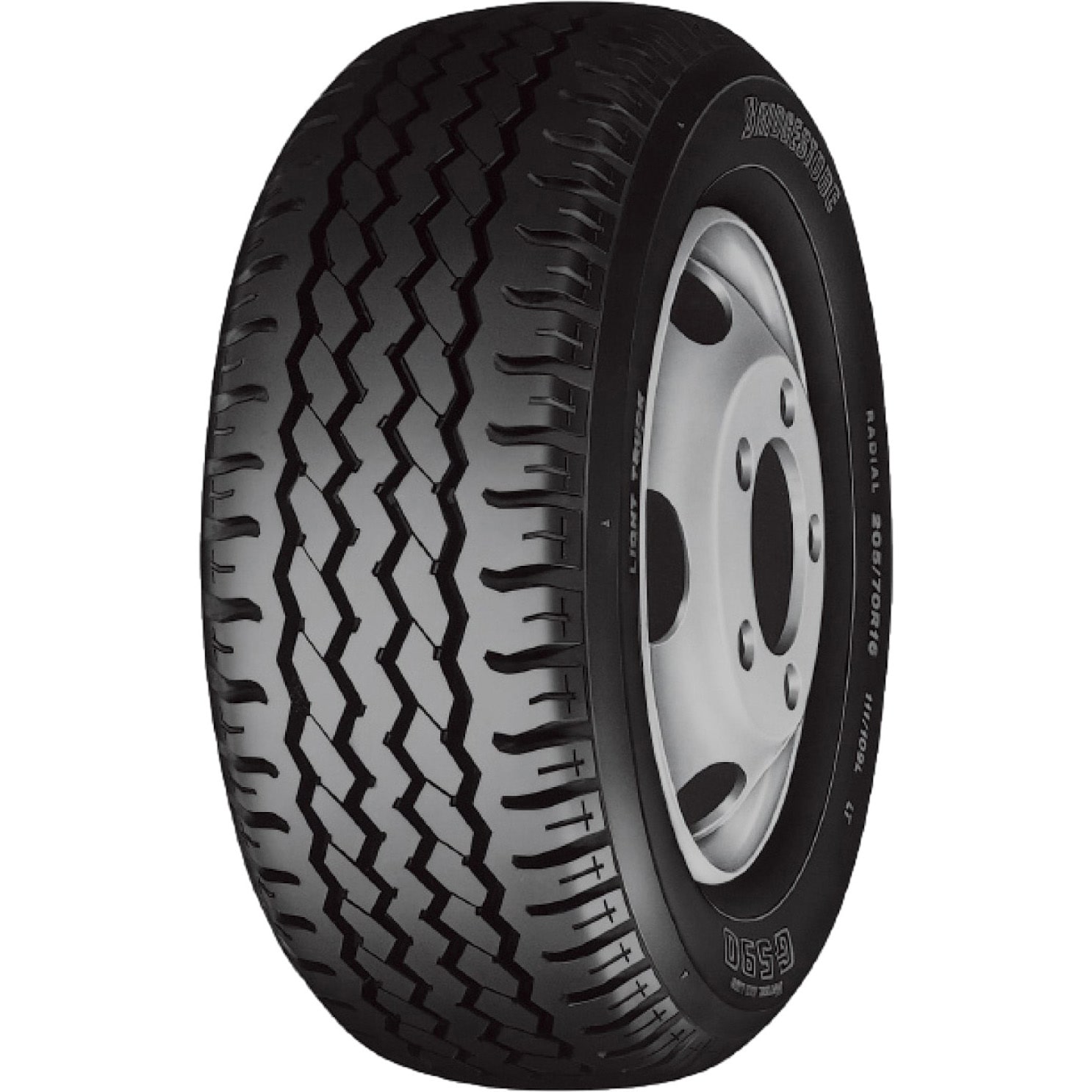 113L 205/75 R16 G590 BRIDGESTONE(ブリヂストン) 本数1本 タイヤ タイヤサイズ205/75R16 113L -  【通販モノタロウ】