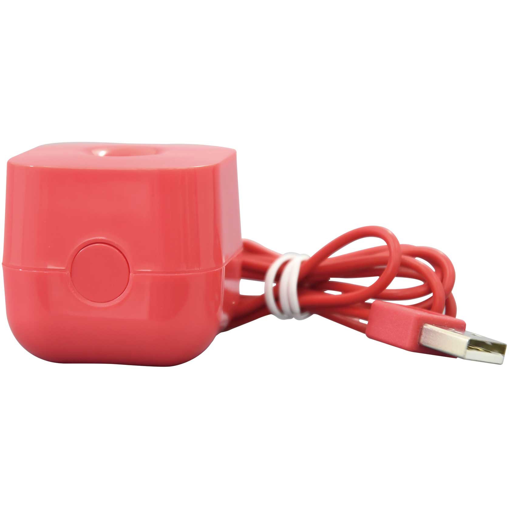 Sh Cb35 Rd ペットボトル加湿器 キューブ 超音波式 Topland レッド 1個 通販モノタロウ