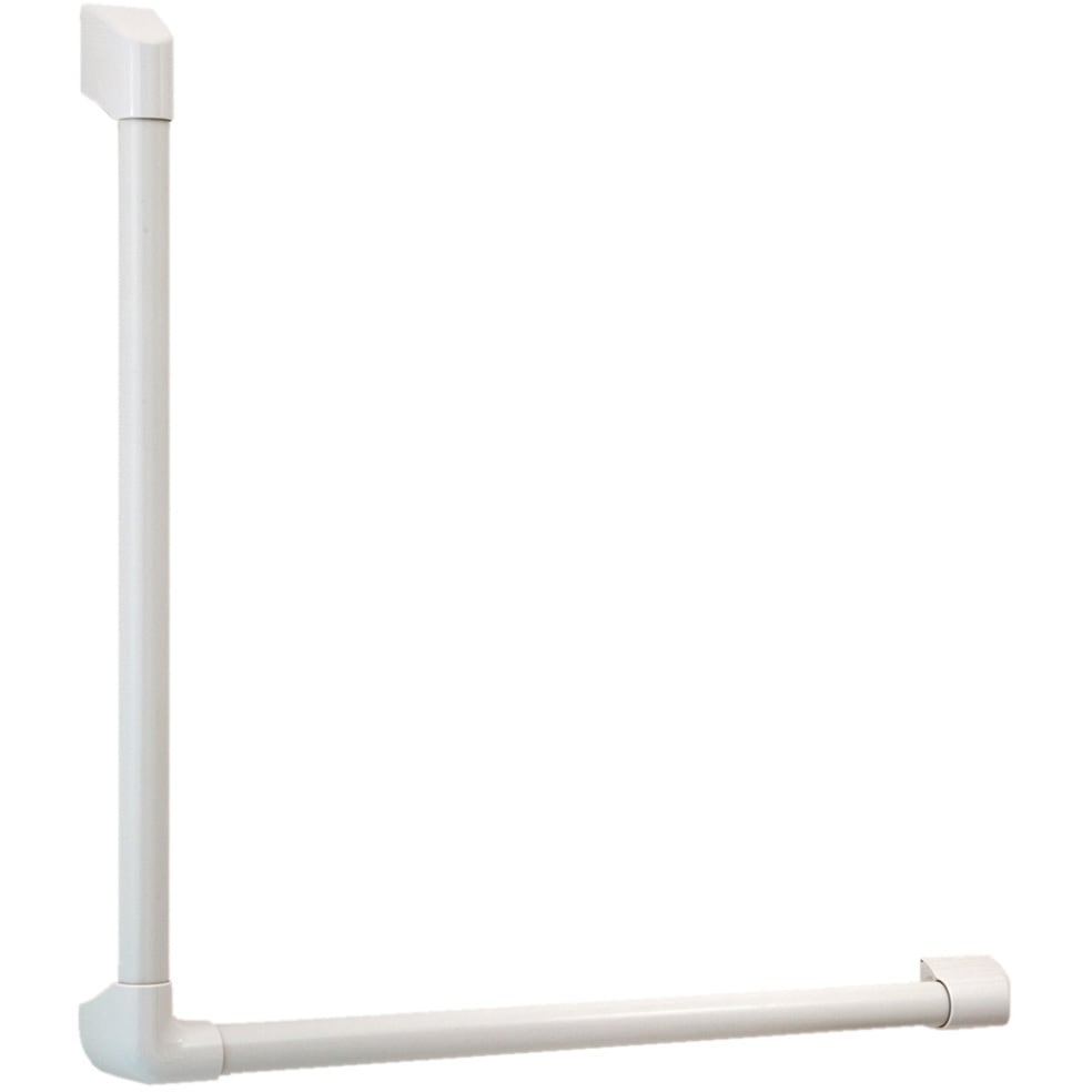 R8908WL-600x600 ニギリバーL型 RELIANCE(リラインス) 六角タッピングネジ6mm付 ホワイト色 寸法Φ30mm  R8908WL-600x600 10,625円