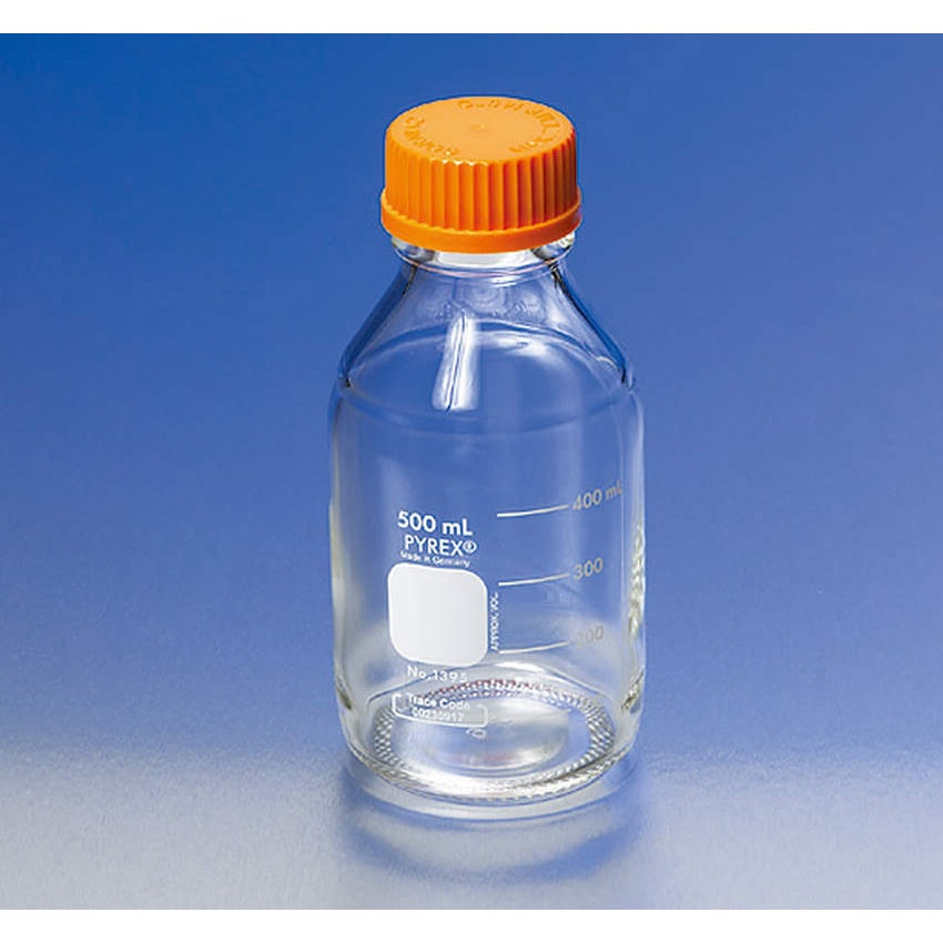 広口メジューム瓶 PYREX(パイレックス) 5000mL  1個