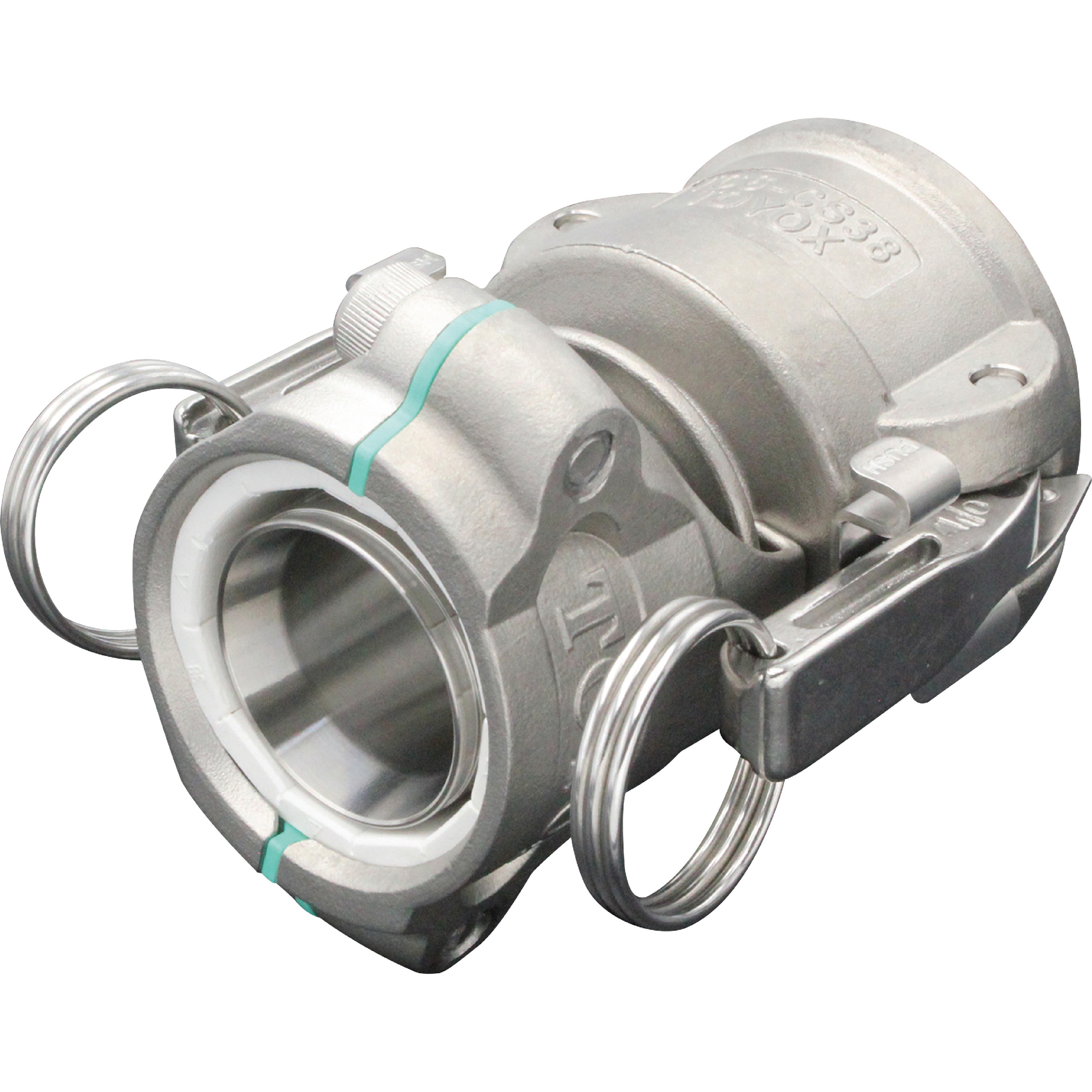 TC6-CS38 ホース継手 カムロックタイプ ステンレス製[トヨ