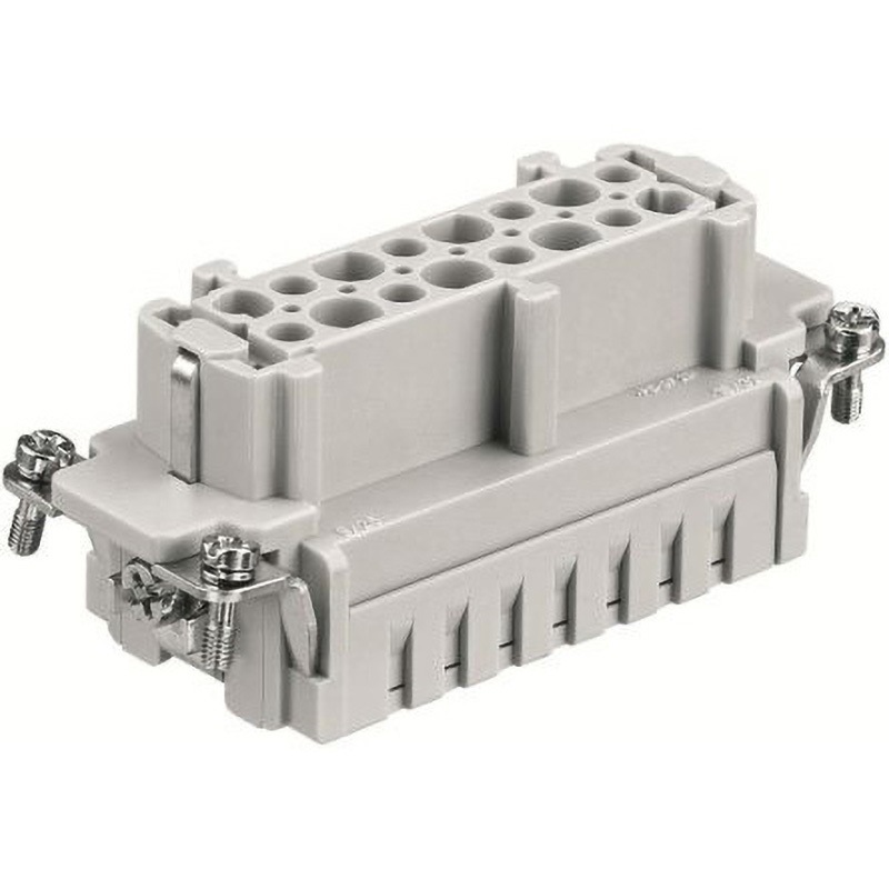 171-5737 RS PRO ヘビーデューティパワーコネクタ メス RS PRO 行数2 ストレート 16A コンタクト数17 ケージクランプ ポール16+PE  1個 171-5737