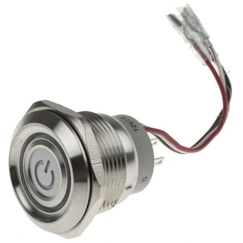 877-1860 RS PRO 押しボタンスイッチ 5 A RS PRO 1個 877-1860