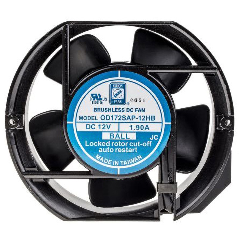 624-6577 RS PRO 軸流ファン 1個 RS PRO 【通販モノタロウ】